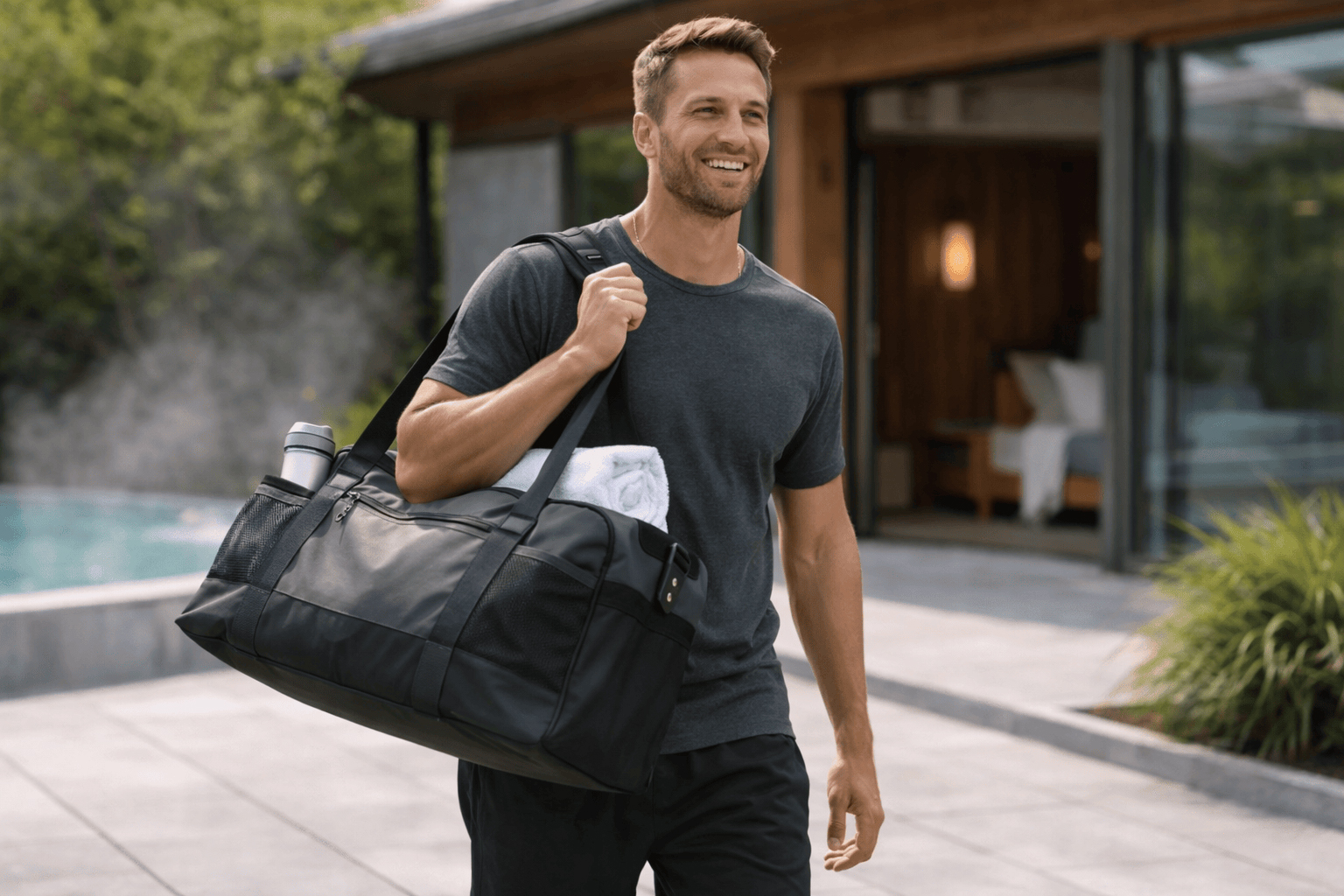 Saunatasche für Herren