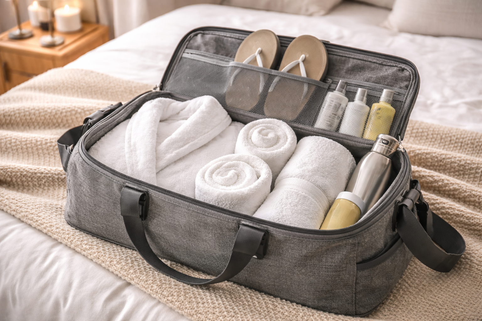 Die Packliste für ein Wellness-Wochenende