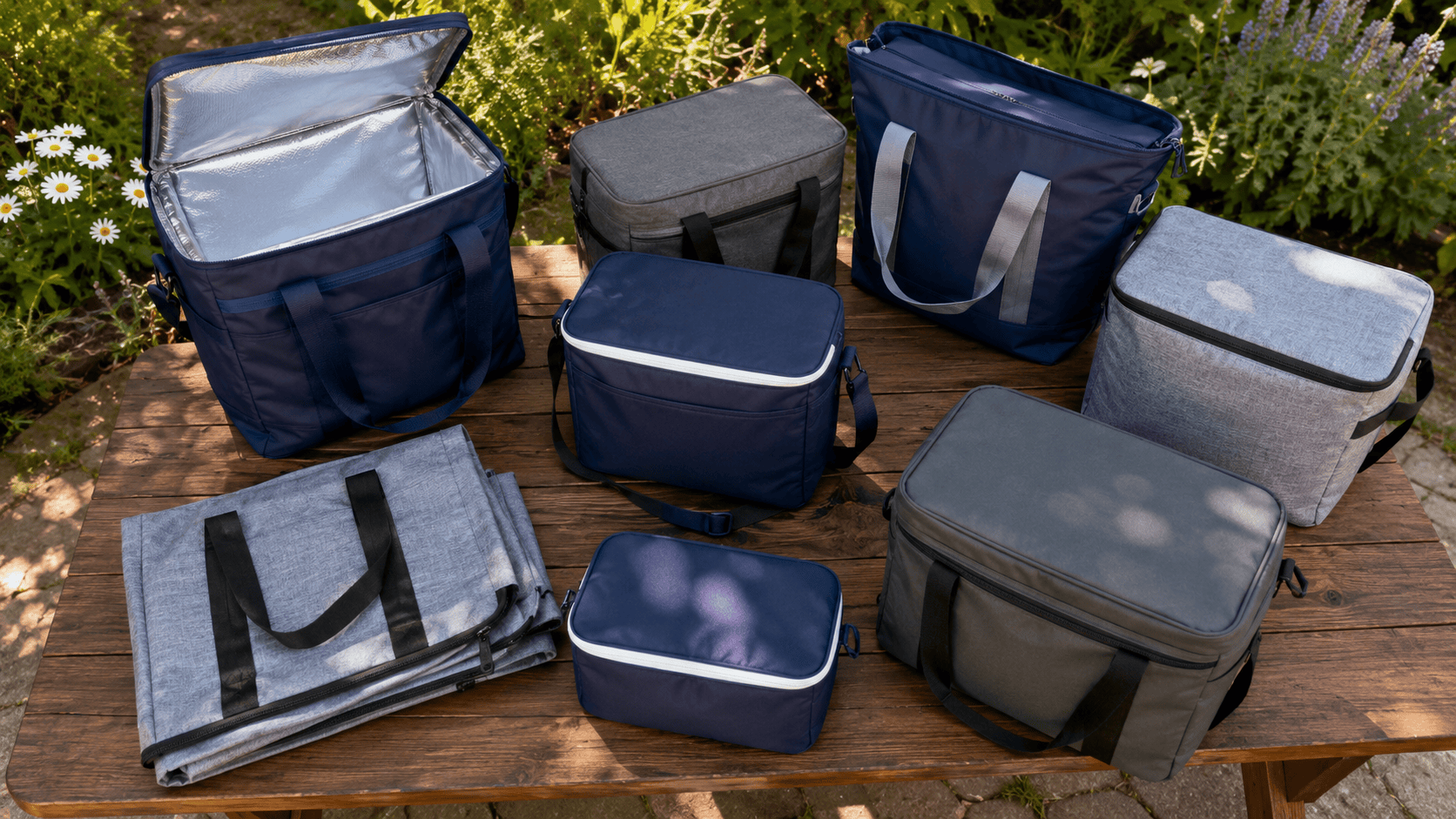 Verschiedene Kühltaschen